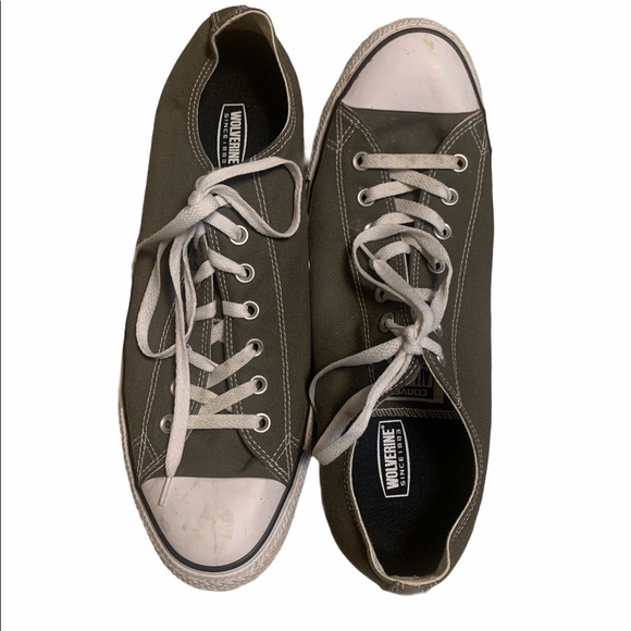 Wolverine Converse All Star gray sneakers
